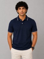 Midnight Edge Polo T-Shirt