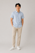 Sky Blue Half sleeve Shirt