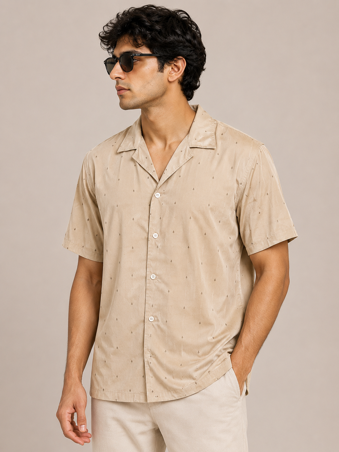 Cuban Collar Shirt
