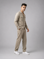 Cuban-Collar Co-ord Set Full