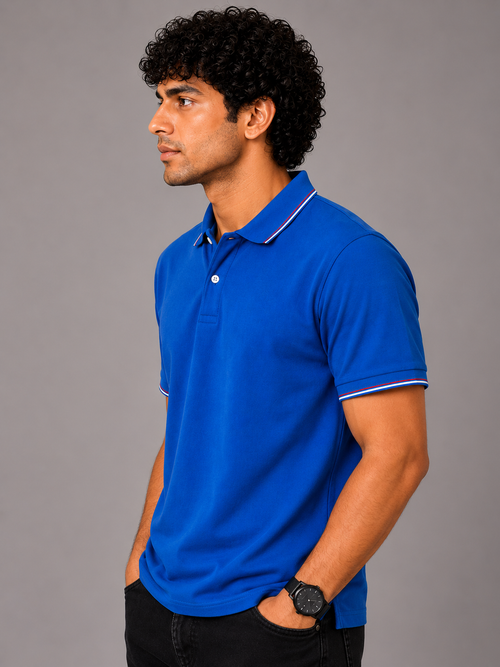 Cobalt Edge Polo T-Shirt
