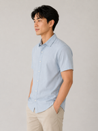 Sky Blue Half sleeve Shirt