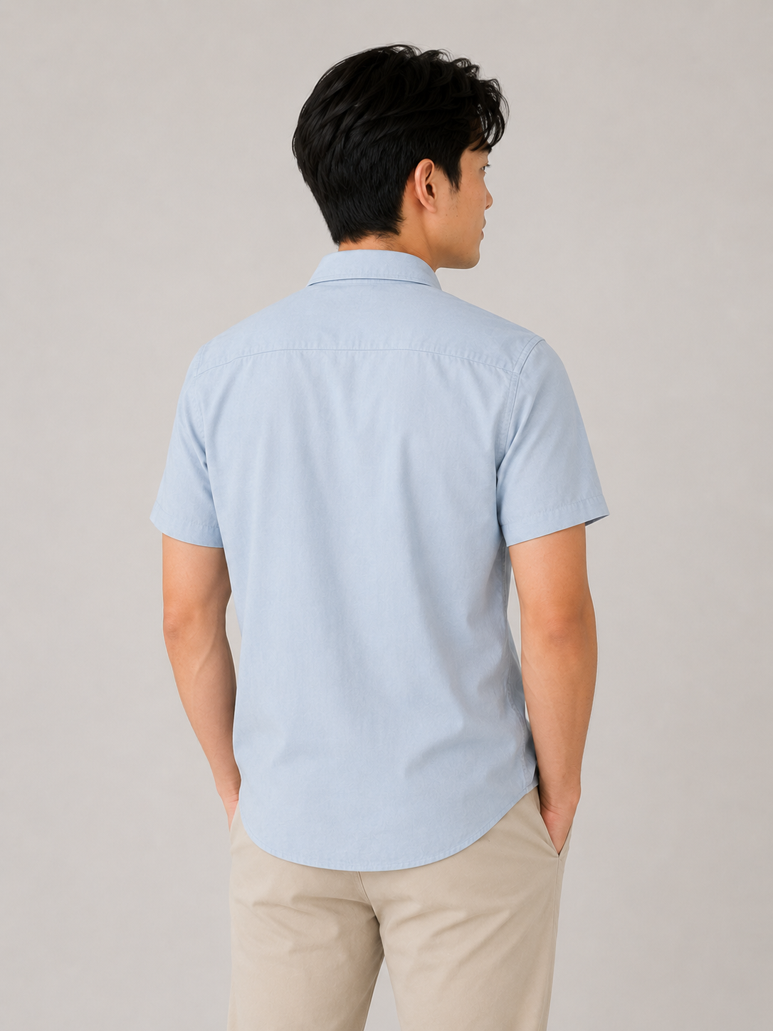 Sky Blue Half sleeve Shirt