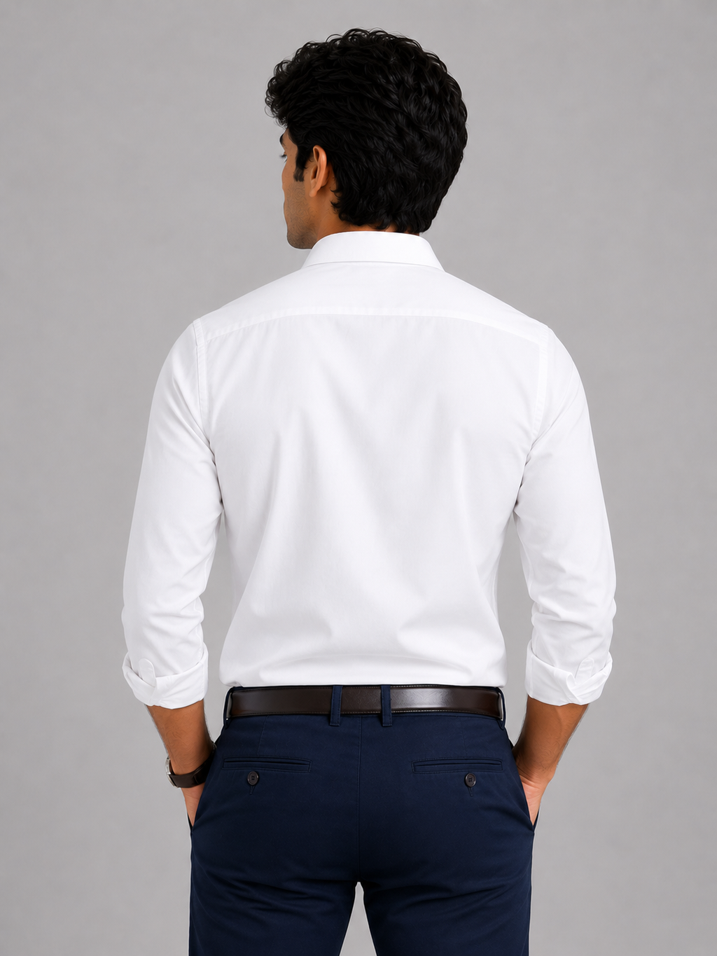 Executive White Formal Shirt