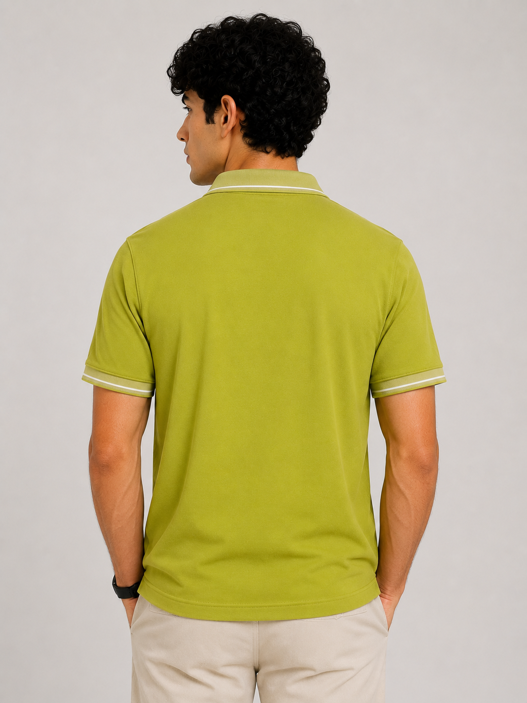 Superlooper Zip Collar Polo