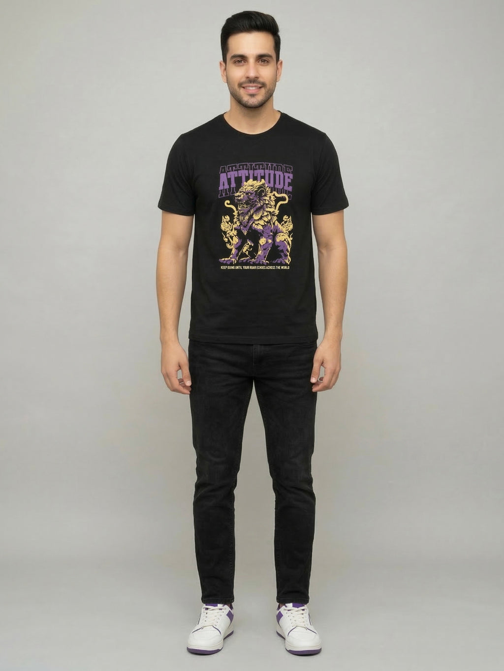 Attitude Graphic T-Shirt