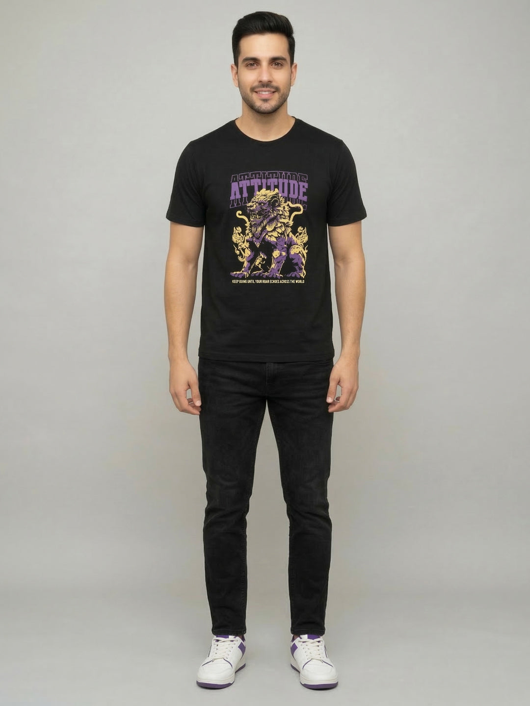 Attitude Graphic T-Shirt