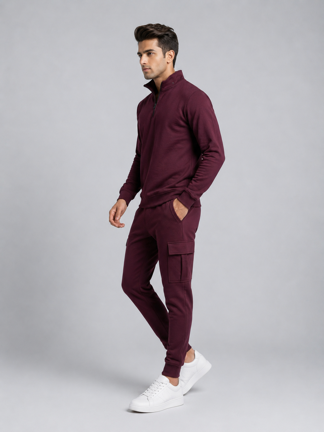 Maroon Tracksuit