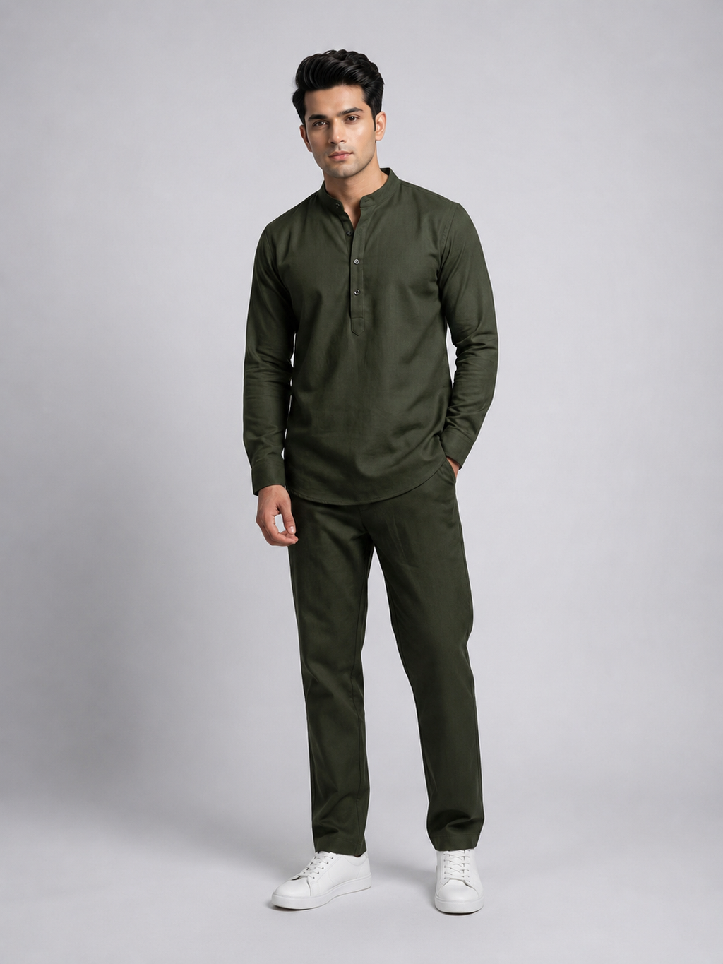 Dark Green Co-ord set Full