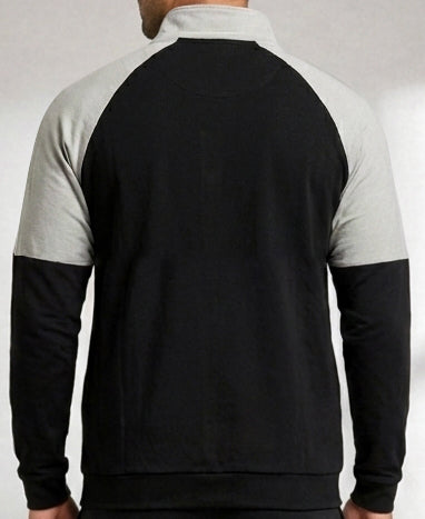 Black and Grey Tracksuit