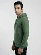 Men's Full Sleeve Hoodie Olive Green
