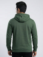 Men's Full Sleeve Hoodie Olive Green