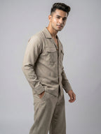 Cuban-Collar Co-ord Set Full