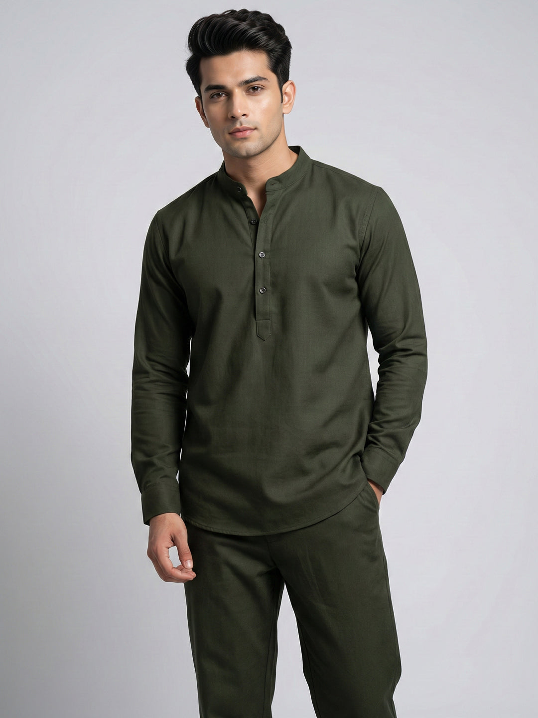 Dark Green Co-ord set Full