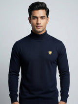 High Neck Turtle Neck Sweatshirt