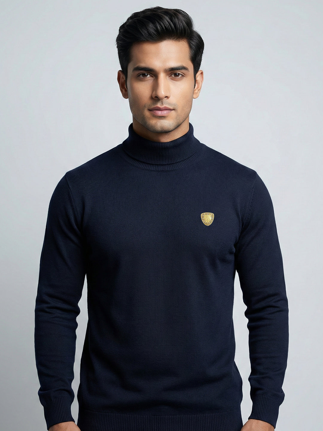 High Neck Turtle Neck Sweatshirt